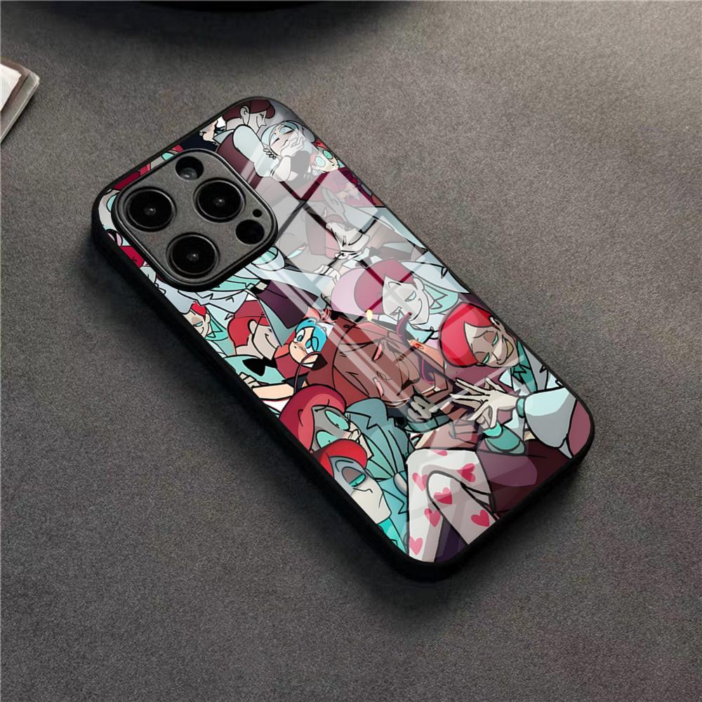 Anime P-Psychocuties Mimi Phone Case For IPhone 17 16 Pro 15 Pro Max 14 13 12 11 X XR XS Max Plus SE Glass Cover