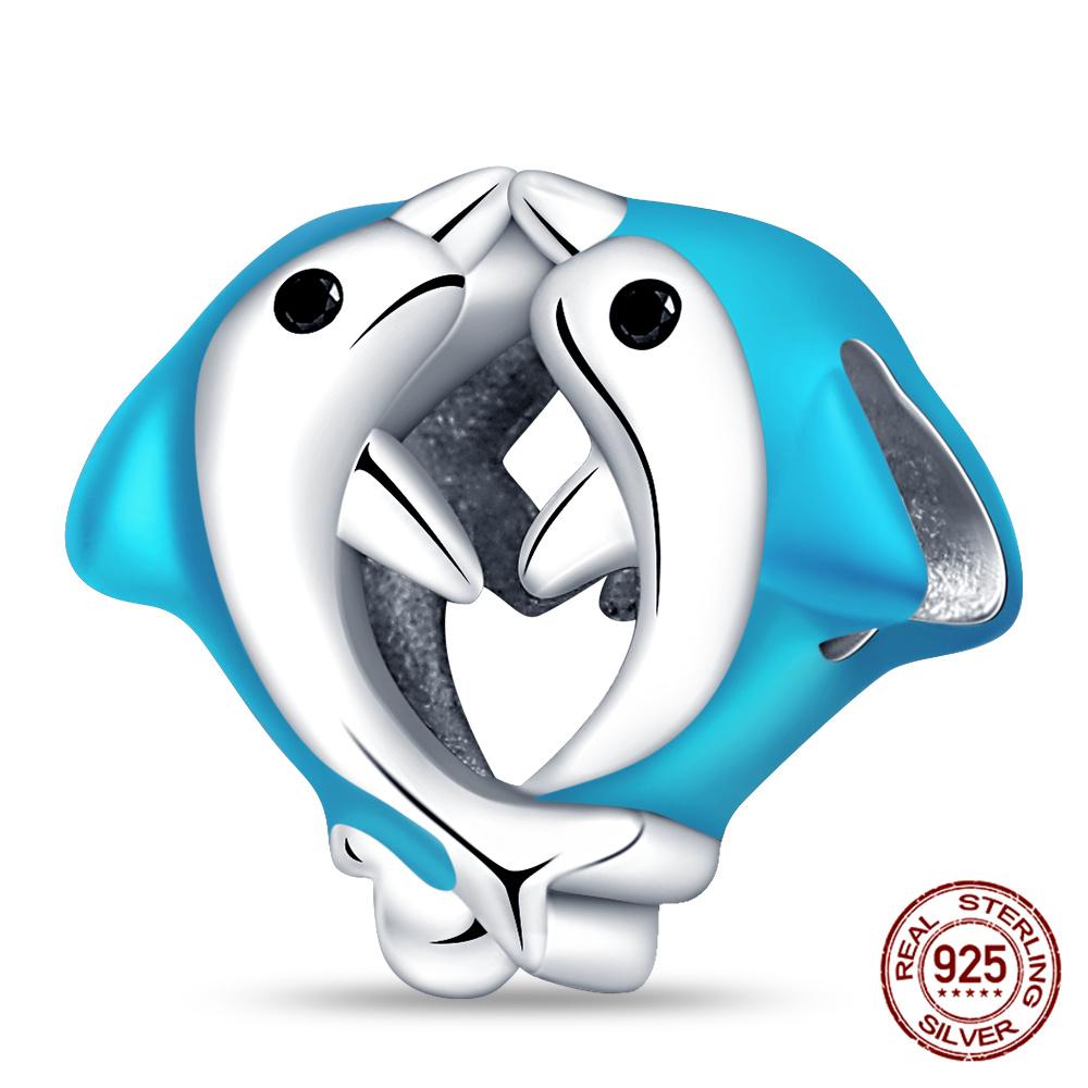 Originale Eulenperlen, 100 % Kupfer, Glückskatzen-Elefanten-Anhänger, passend für Originalarmbänder, DIY-Schmuckherstellung, Geschenk für Frauen