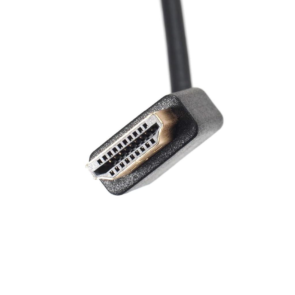 BeatSonic HDMI HDMI to HDMI Type Slim Cable for Easy Connection to Car Navigation Systems Cable, 1.0m (Slim), HDC10, Ethernet-Compatible, High-Speed