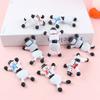 5-20Pcs Climbing Wall Sticky Snowman Cute Poseable Stretchy Toys 2026 New Year Party Kids Gifts Christmas Decoration For Home