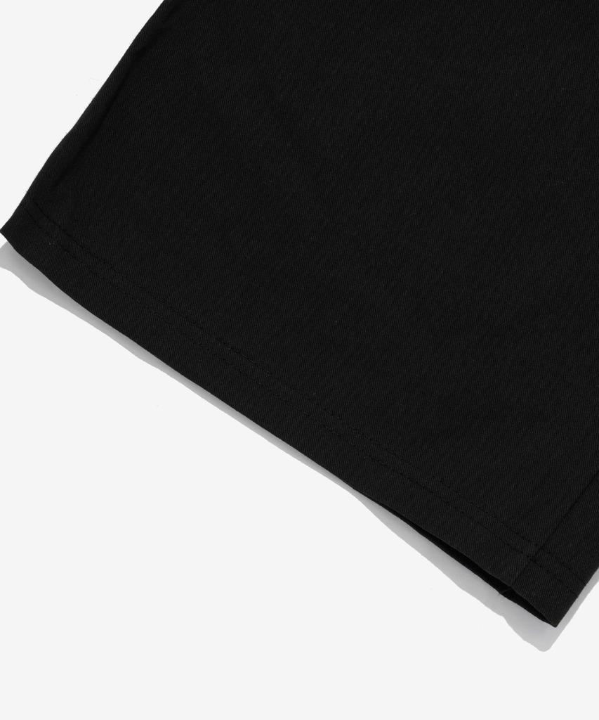ANALOG MOOD Cotton Pintuck Wide Pants (Black)