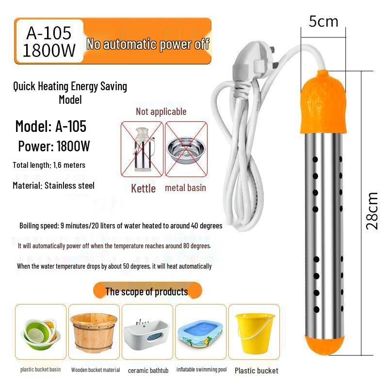 Stainless Steel Adjustable Temperature Electric Kettle