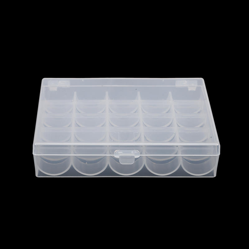 Tools 25 Grids Organizer Box Light Needle Craft Decoration Supplies Portable Bobbin Box