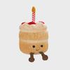 British Cute Animal Birthday Cake Plush Toy - Soft Doll Gift for Baby & Kids