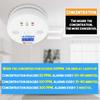 Intelligenter CO-Gassensor-Detektor Kohlenmonoxidvergiftungs-Alarmdetektor LCD 80dB Warnung 96*38mm