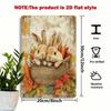 Vintage Rabbit Carrot Metal Poster Wall Art Kitchen Decor