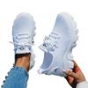 New Fall Fashion Knit Women's Shoes Lightweight Breathable Dad Sneakers in Plus Sizes