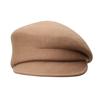 2021 Japanese and Korean 100% Australia Wool White Cloche Hat Irregular Newsboy Cap Lady Chic Berets Women Felt Fedora Hats