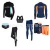Unisex UV Protection Rash Guard Long Sleeve Swimwear Diving Snorkeling Surfing Water Sports Quick Dry Nylon