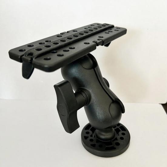 Kayak Fish Finder Mount Base Universal 360 Degrees Rotation Electronics Finder Holder Fish Finder Bracket Kayak Accessories