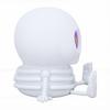 Skull Night Light USB Charging Adjustable RGB Skeleton Shape Tap Control Nursery Night Light for Bedroom