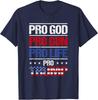 Pro God Pro Gun Pro Life Pro Trump Elections 2024 Unisex T-Shirt