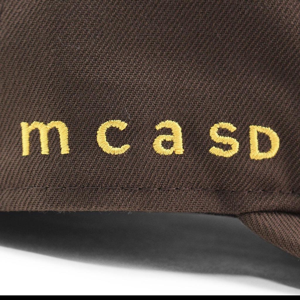 [New Era] MCASD Cap LP59FIFTY San Diego Padres MLB MUSEUM OF CONTEMPORARY ART SAN DIEGO LOW-CROWN FITTED CAP PADRES San Diego Museum of Contemporary