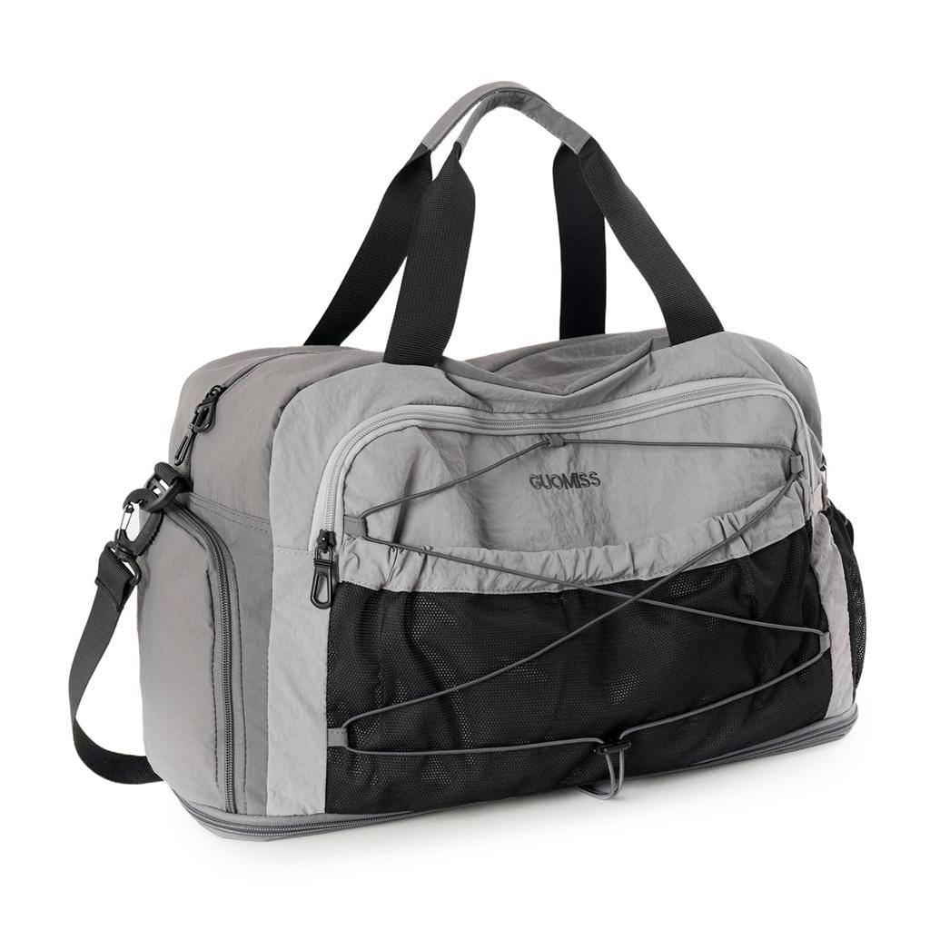 Large Capacity Portable Fashion Travel Bag Women's Short-distance Travel Storage Luggage Bag Men's Wet and Dry Separation Sports Fitness Bag