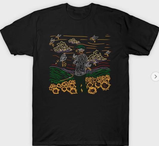 

Tyler the Creator IGOR Футболка з коротким рукавом Чоловіча Унісекс S-3XL Чорна Фан-арт Унісекс Футболка M