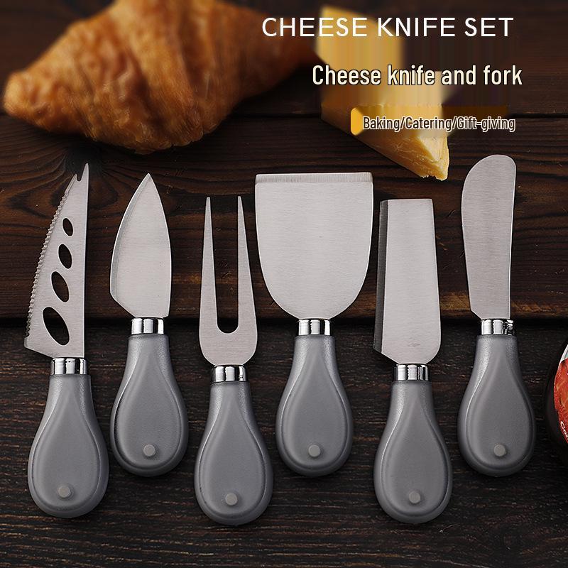 Bangkasi Edelstahl Käsemesser und Spatel Set