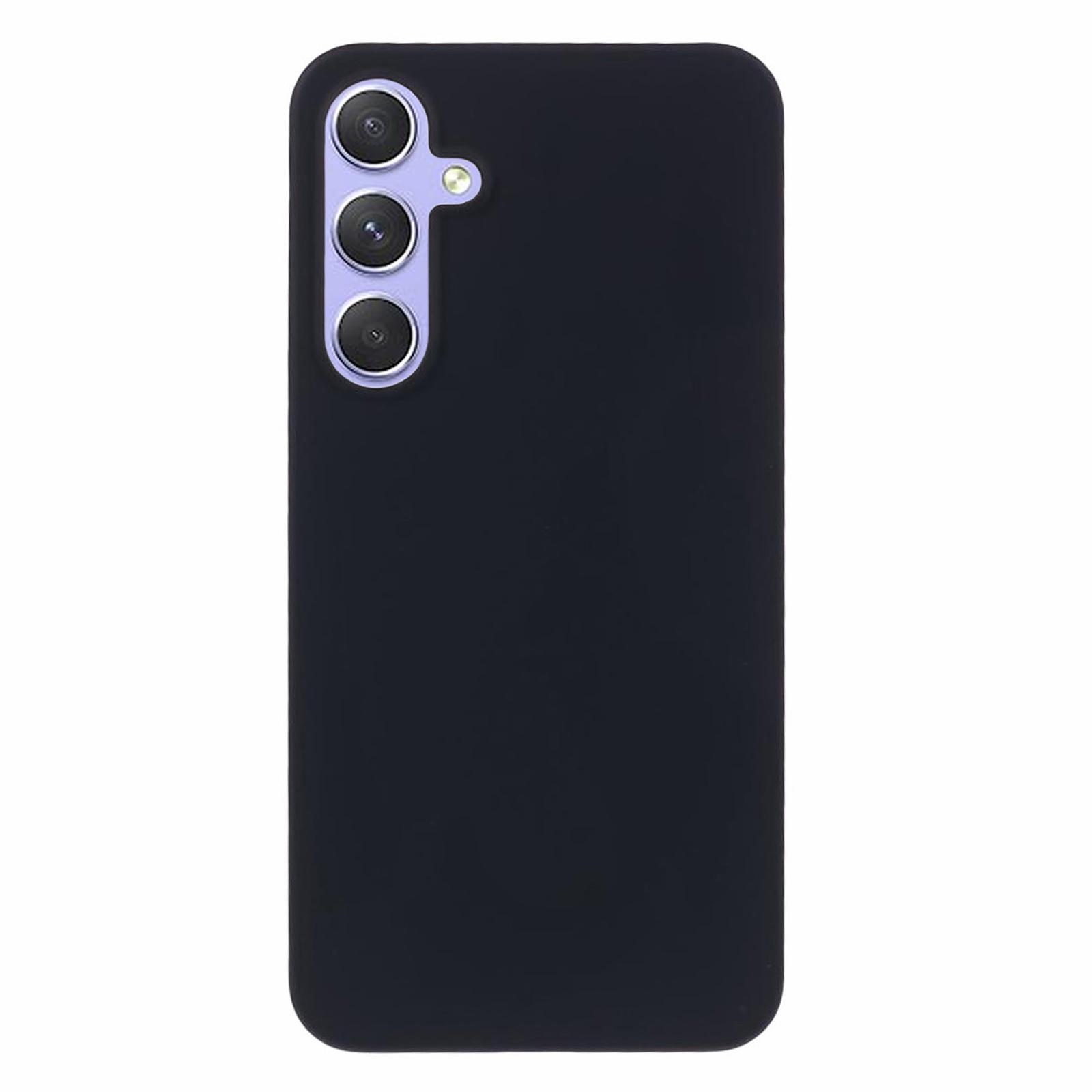 

For Samsung Galaxy S25+ Case Hard PC Frosted Minimalist Phone Cover Black