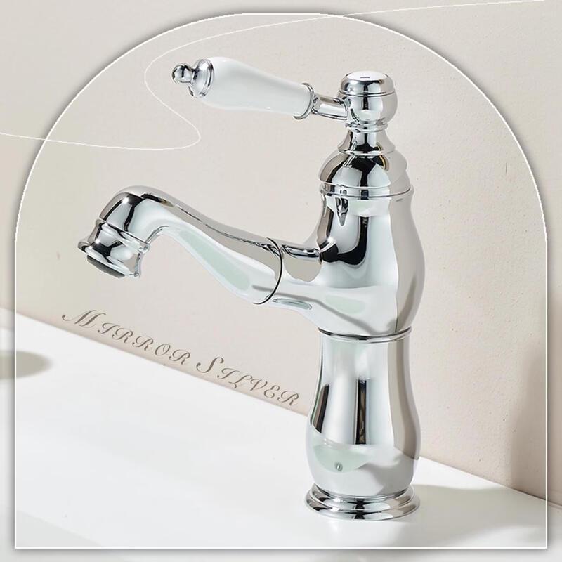 Pull-out Bathroom Sink Faucet