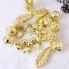 40pcs Shatterproof Christmas Ball Set Waterproof Christmas Tree Decoration Pendant  Home