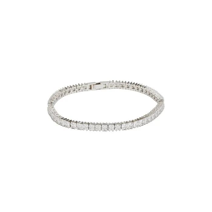 Square Tennis Bracelet