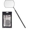 Stainless Steel Handheld Eyelash Inspection Mirror - Square Eyelash Extension Tool