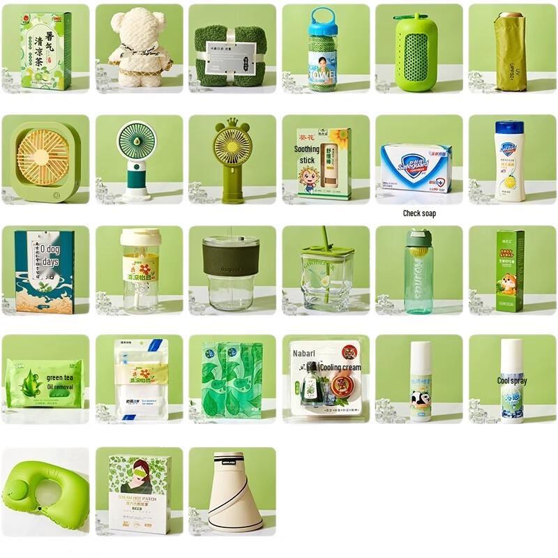 Sommer-Kühl- & Hitzschlag-Präventions-Geschenkset