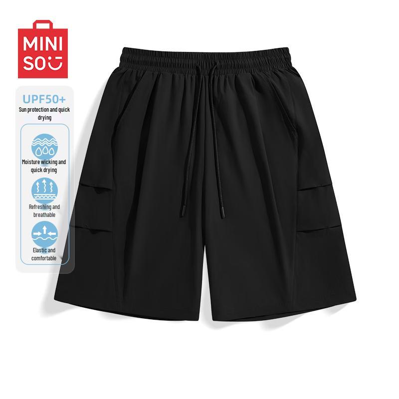 MINISO Men s Quick-Dry Breathable Cargo Shorts M