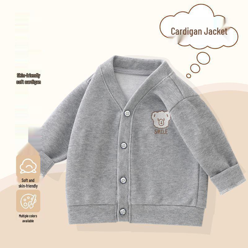 Minnie Fleece Cardigan: Warm Spring/Autumn Jacket for Infants and Toddlers