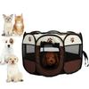 Tenda Kennel Portatile per Animali Domestici Design Ottagonale per Facile Montaggio e Riposizionamento