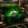 Coperta con Emblema di Monchengladbach Leggera Coperta Ideale per il Letto Perfetta per Viaggi, Campeggio, Soggiorni, Uffici, Divani, Regalo di Natale per tifosi
