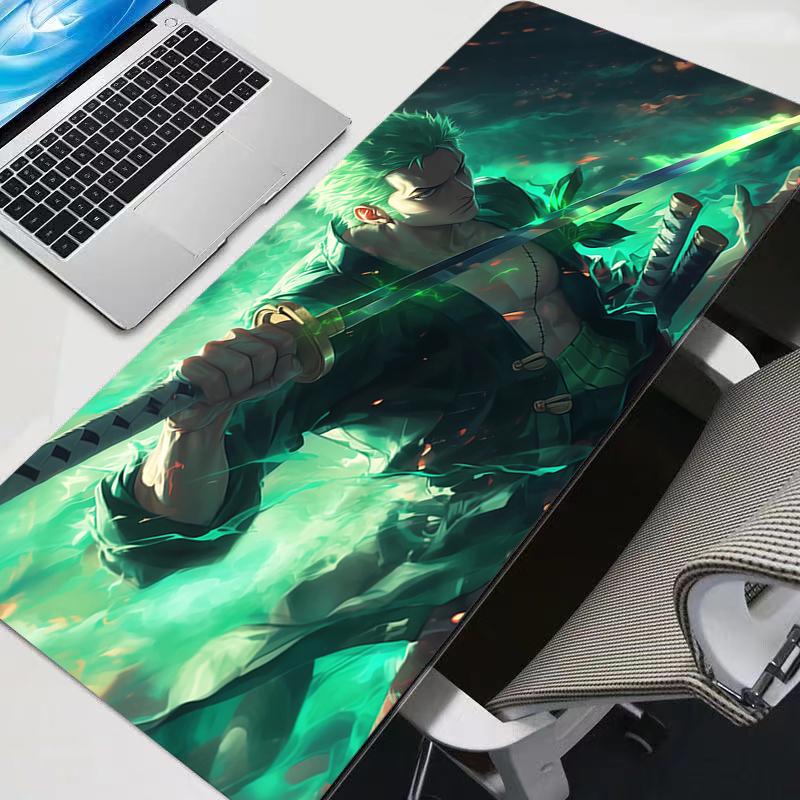 Computer Mouse Pad Gaming One Piece Anime Durable MousePad Large Mouse Pad Gamer Keyboard Pad XXL PC Desk Mat Tapis Souris