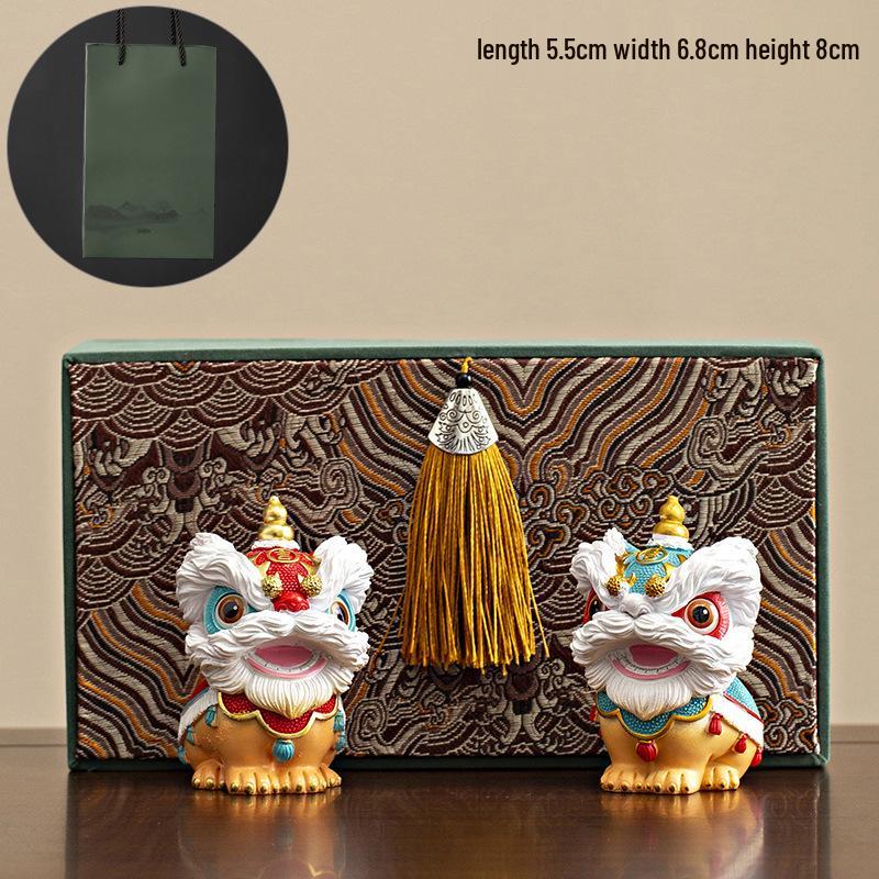Foshan Lion Dance Cultural Gift Set - Ideal Souvenir for Festivals and Business Events