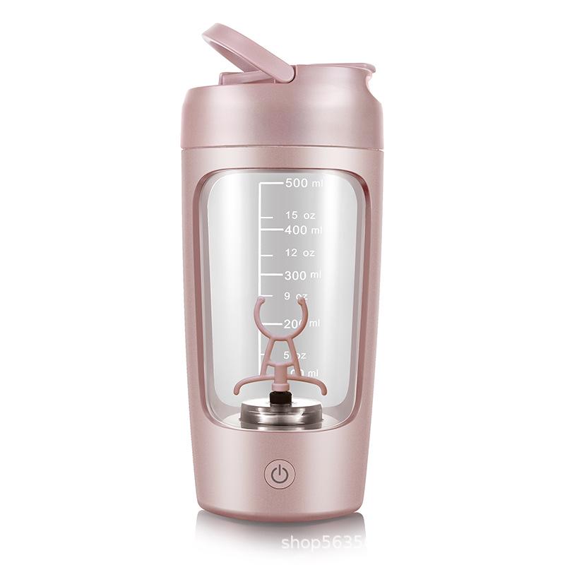 Elektrischer Tragbarer Protein-Shake-Becher - Automatisches Mischen und Wiederaufladbar