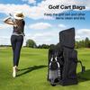 Storage Space Golf Bag Heavy-duty Golf Push Cart Bag with Capacity Storage Organizer Folding Carry for Versatile for Raincoats