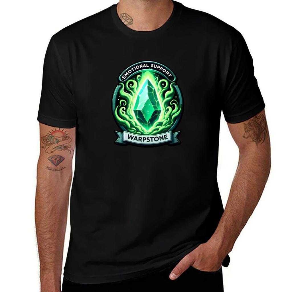 Emotional Support Warpstone T-Shirt Soft Lightweight Cotton T-Shirt