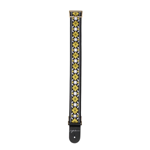 D'Addario John Lennon Collection Rooftop Jacquard Strap 50JL00