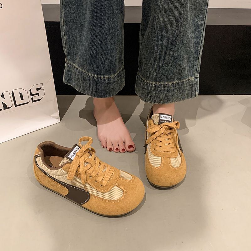 Dexun shoes 2025 spring and autumn new soft sole lightweight fashion versatile Birken comfortable casual mesh heightening women's shoes