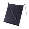 Sedia da Spiaggia Parasole Regolabile Pieghevole Portatile Sedia da Campeggio Tenda da Sole per Campeggio Pesca Picnic a Bordo Piscina Nero