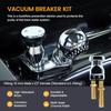 Salon Shampoo Bowl Faucet Vacuum Breaker Kit Spa Beauty Salon Shampoo Bowl Sink Hair Salon Bath Accessories Bathroom Hot Cold Faucet Spray Hose
