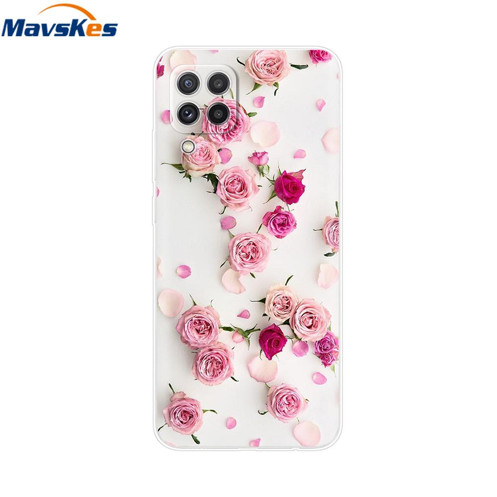 Dla Samsung Galaxy A12 A22 A42 5G Pokrowiec na tył Miękki TPU Przezroczyste etui na telefon Dla Samsung A32 A52 A72 Galaxy M12 M32 M42 M52 Fundas