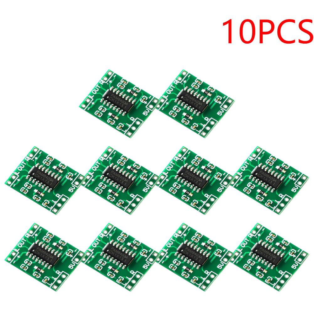 PAM8403 Mini Power Amplifier Board Module Class D 2 Channels Super Mini Stereo Audio AMP Board 2x3W USB Power Supply for Arduino
