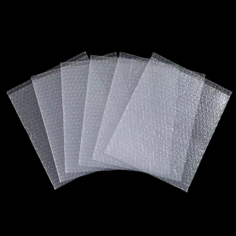 50Pcs Pe Clear Cushioning Covers Envelope Shockproof Package White Protective Wrap Foam Packing Bags