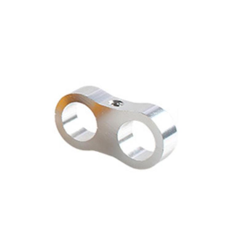 Universal An4 An6 An8 An10 Billet Oil Fuel Water Hose Tube Seprator Divider Clamp Aluminum Line Separator Kit