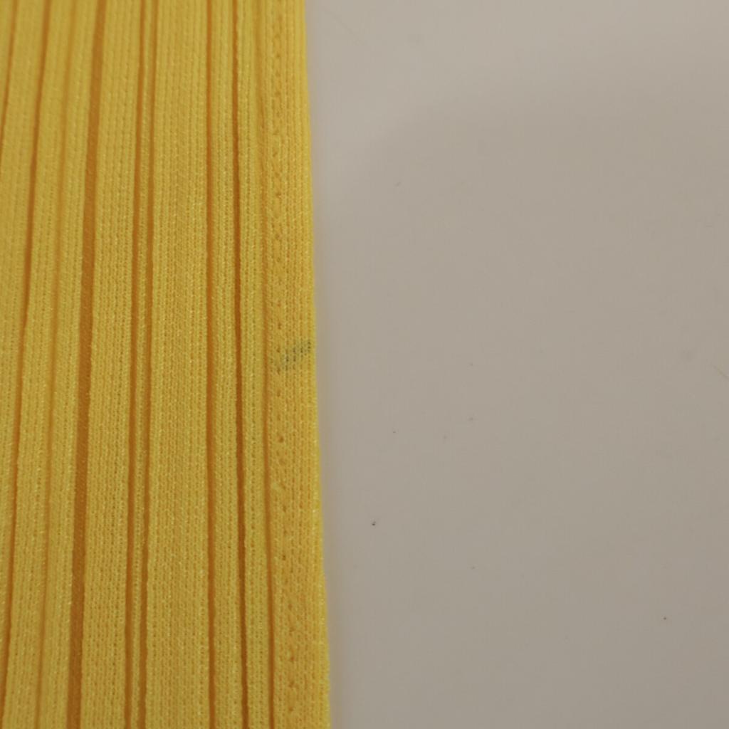 PLEATS PLEASE Yellow PP71-JH116 Polyester Sleeveless Dress Dress 3 yellowUsed