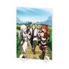 TV Anime [A Country Old Man Becomes a Sword Saint] 01 1st Key Visual [Official Illustration] Acrylic Art Board [A5 Size]