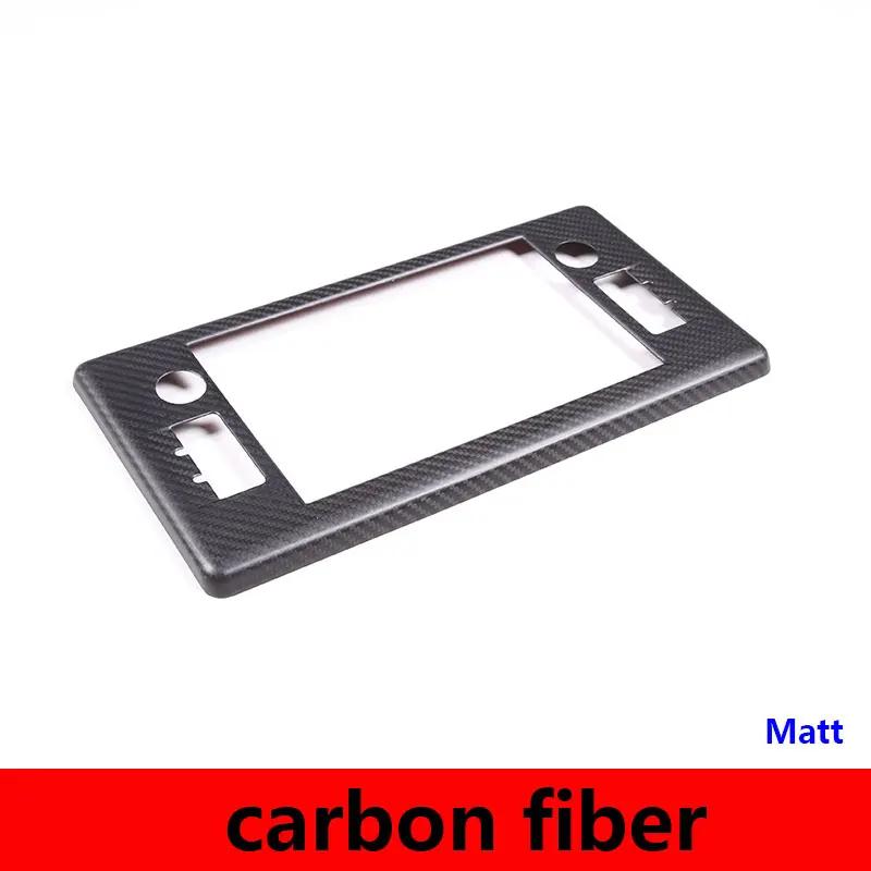 Carbon Fiber Car Center Dashboard Navigation Screen Frame Trim For Toyota GR86 For Subaru BRZ ZD8 -2025 Cover Accessories