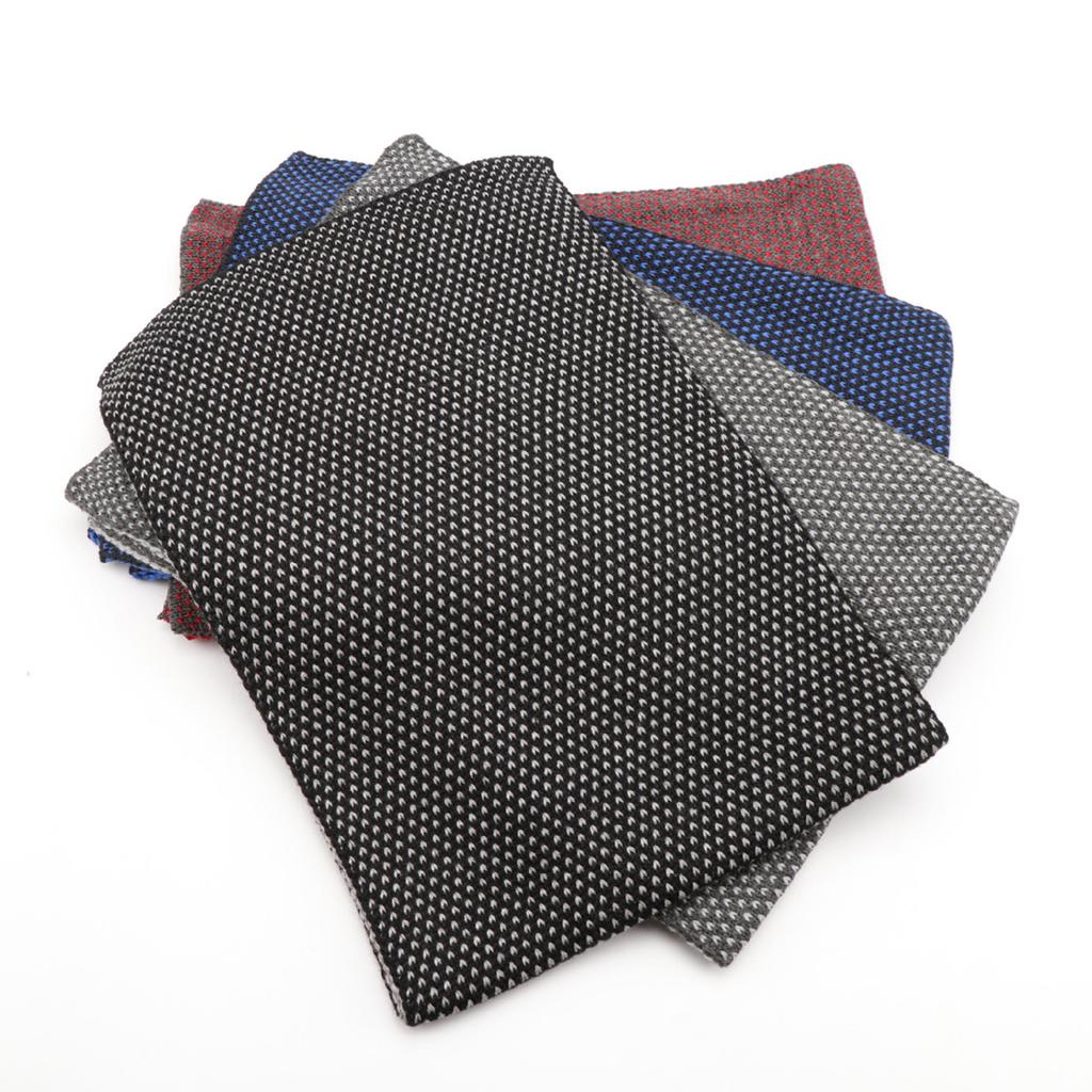Knitted wool scarf, winter warm casual high-end scarf, nitrile blended knitted scarf