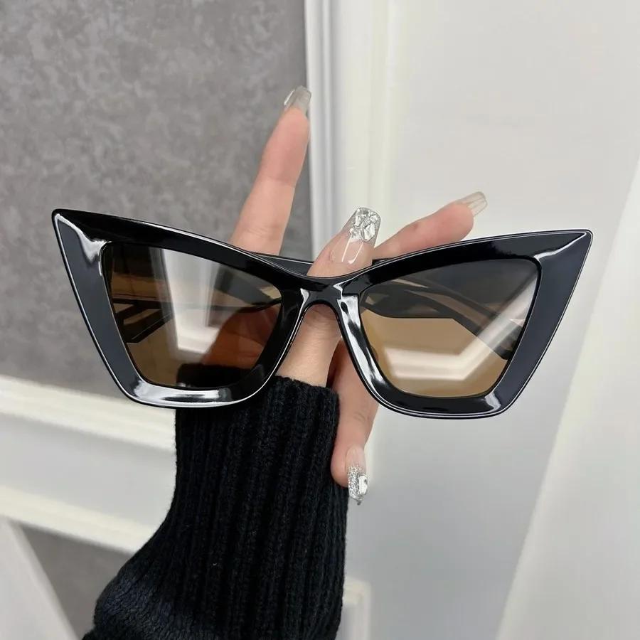 

Модные солнцезащитные очки «кошачий глаз» женские мужские ретро зеркальные линзы стильные солнцезащитные очки женские мужские цвета личности