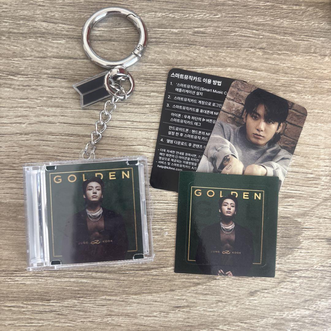 

[USED] Jungkook Capsule Album Bonus GOLDEN 2025 FESTA Official Product