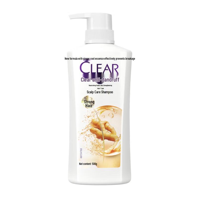 Clear Anti-Dandruff Ginger Root Strengthening Shampoo